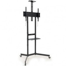 Soporte de Suelo Inclinable con Ruedas TooQ NEFERTITI FS1151M-B para TV de 37-70