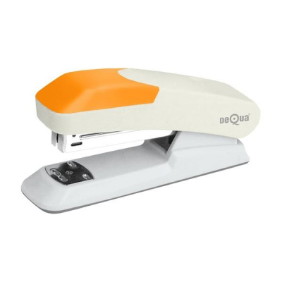 Dequa Grapadora - 20 hojas - Color naranja