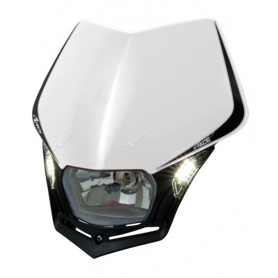 RACETECH V-Face Headlight Led White R-MASKBNNR009