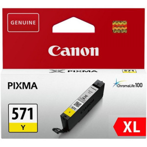 CARTUCHO TINTA CANON CLI-571Y XL AMARILLO MG5751 MG6851 MG7750