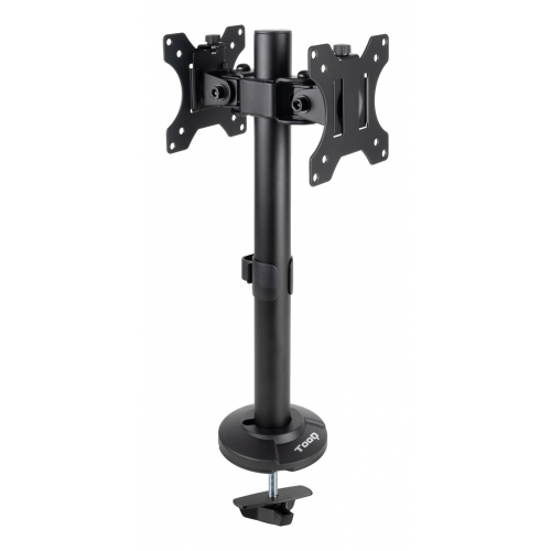 Tooq SOPORTE MESA 2 PANTALLAS GIRA INCLI 17-32 NEGRO