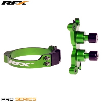 Botón doble de salida rápida RFX serie Pro 2 verde FXLA1030199GN
