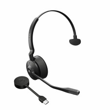 Jabra Engage 55 Auriculares Inalámbrico Diadema Oficina/Centro de llamadas Negro, Titanio