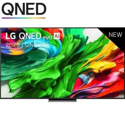 Televisor LG QNED Evo 75QNED87A6B 75/ Ultra HD 4K/ Smart TV/ WiFi