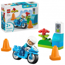 LEGO 10471 Moto de Policia Azul