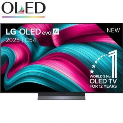 Televisor LG OLED Evo OLED55C54LA 55/ Ultra HD 4K/ Smart TV/ WiFi