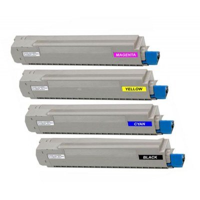 OKI C801DN/C821DN Negro Cartucho de Toner Generico - Reemplaza 44643004