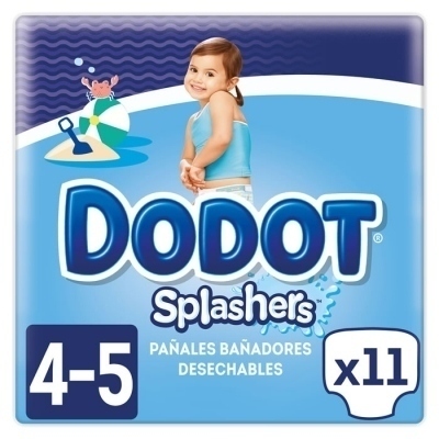 Dodot Splashers Pañales Bañadores T-4 11 Unidades