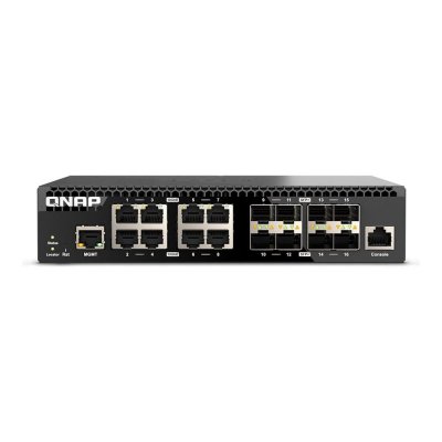 Switch qnap qsw - m3216r - 8s8t 18 puertos