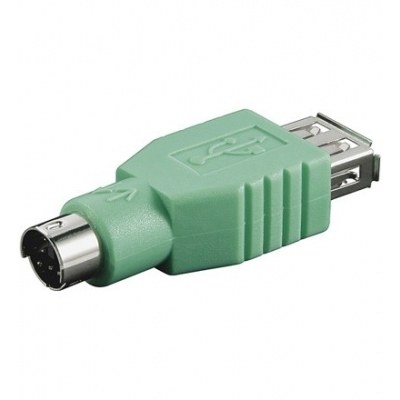 Adaptador USB A Hembra a MiniDIN 6M PS/2