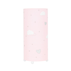 Lámpara infantil con bordado Dream Big Rosa