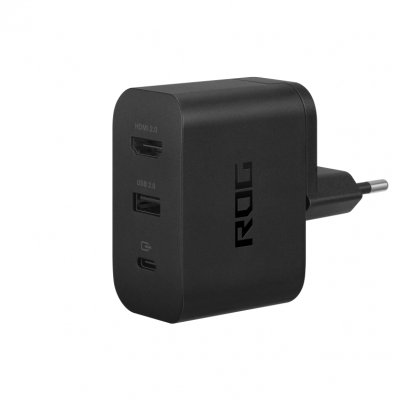 CARGADOR ASUS ROG GAMING AC65-03 65W USB-C 2M NEGRO