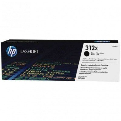 HP CF380X Negro Cartucho de Toner Original - 312X