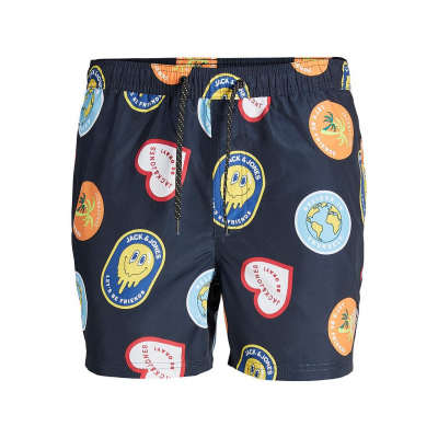 Bañador JACK & JONES JPSTFIJI JJSWIM BIG PRINTS 12227754 MARINO Marino