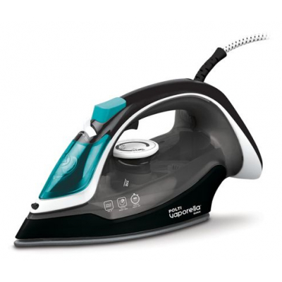 PLEU0277 plancha Plancha a vapor Suela de cerámica 2800 W Negro, Azul, Gris, Blanco