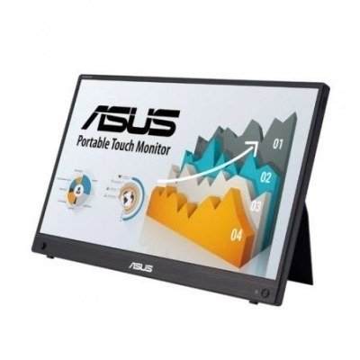 Monitor Portátil Asus ZenScreen Touch MB16AHT 15.6/ Táctil/ Full HD/ Multimedia/ Negro
