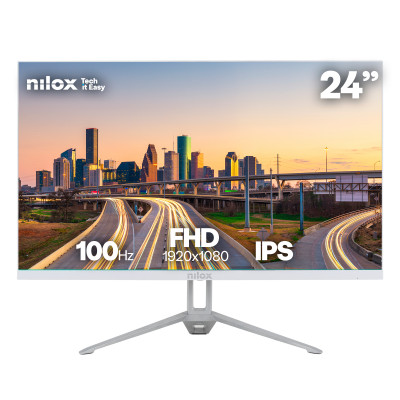 NXM24FHD100W pantalla para PC 60,5 cm (23.8) 1920 x 1080 Pixeles Full HD LED Blanco