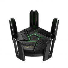 Ruijie Networks RG-EW7200BE PRO router inalámbrico Doble banda (2,4 GHz / 5 GHz) Negro
