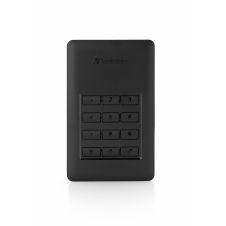 Verbatim Store n Go disco duro externo portátil seguro 2 TB con teclado 53403