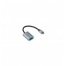 i-tec Metal Adaptador usb tipo-c macho a displayport hembra 0.15m gris turquesa