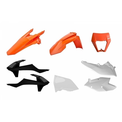 Kit plástica Enduro Polisport OEM color (2018) KTM EXC/EXC-F 90884