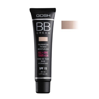 Gosh BB Cream Foundation Primer Moisturizer 02 Beige 30ml