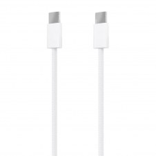 AISENS Cable USB 2.0 3A 60W Apple, tipo USB-C/M-USB-C/M, Blanco, 2.0m