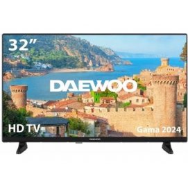 Televisión DLED Daewoo 32DE15HL, 32", HD Ready, modo hotel