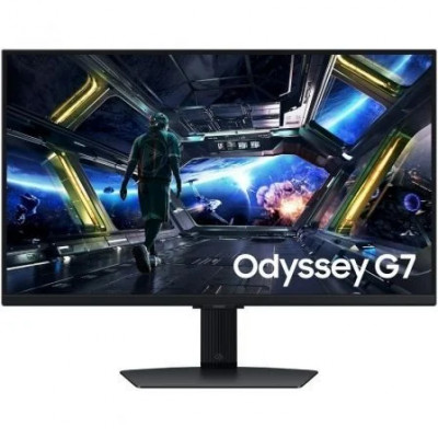 Smart Monitor Gaming Samsung Odyssey G7 G70D S27DG702EU 27/ 4K/ 1ms/ 144Hz/ IPS/ Multimedia/ Regulable en altura/ Smart TV/ Negro