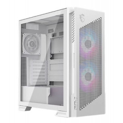 Caja ordenador gaming msi mpg velox 300r airflow pz atx argb blanca