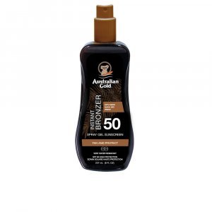SUNSCREEN SPF50 spray gel with instant bronzer 237 ml