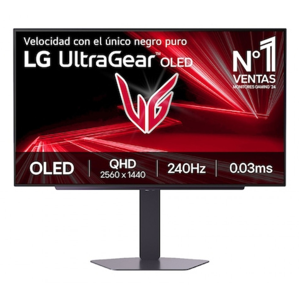 27GX704A-B pantalla para PC 68,6 cm (27") 2560 x 1440 Pixeles Quad HD OLED Negro