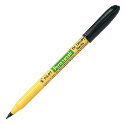 PILOT Marcador permanente especial tela trazo 0,9mm negro