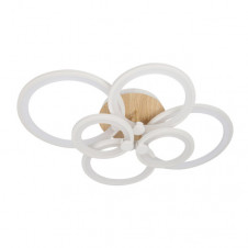 Plafon Sydney 134w 3000-4000-6500k Blanco/madera Clara 17x74x57cm 18090lm Remoto,regulable,memoria