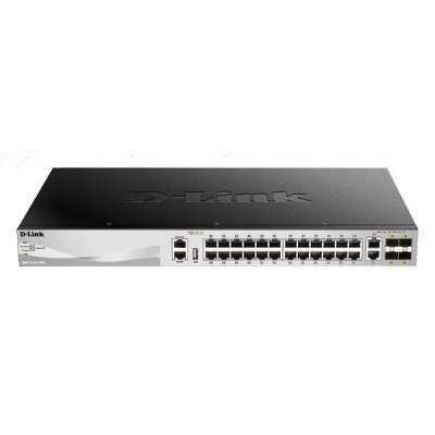 24 GIGA BASE-T STACK MGD L3 SWITCH