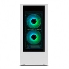 Caja ordenador gaming nox hummer nemesis atx 2 x usb 3.0 2 x usb 2.0 blanca argb