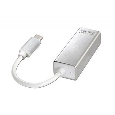 Adaptador USB Tipo-C - RJ45 Nanocable 10.03.0402/ 1000Mbps