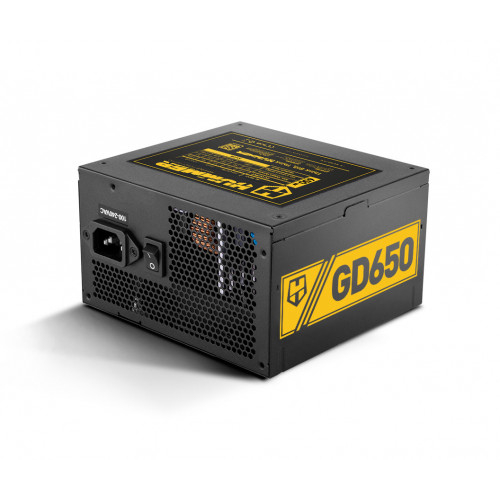 NOX HUMMER GD650 80 PLUS Gold unidad de fuente de alimentación 650 W 24-pin ATX ATX Negro
