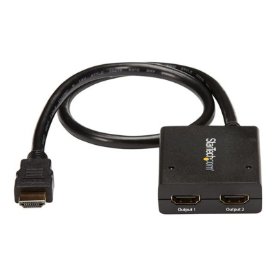 Splitter hdmi 4k startech macho - hembra 2 puertos