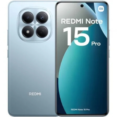 Smartphone Xiaomi Redmi Note 15 Pro 8GB/ 256GB/ 6.83/ Azul Glaciar