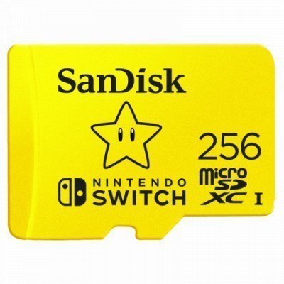 MEM MICRO SDXC 256GB SANDISK Licencia Nintendo Switch/UHS I