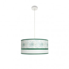 Colgante Caledonia 2xe27 Blanco/verde Regx50x50cm
