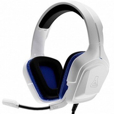 Auriculares the g - lab korp - cobalt - w microfono jakc 3.5mm gaming blanco