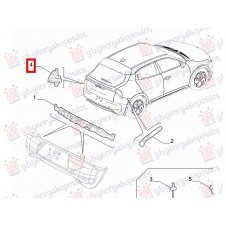 SOPORTE PARACHOQUE TRASAERO(O)