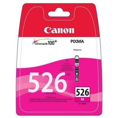 Cartucho tinta canon cli 526 magenta 9ml ip 4850 mg 5150 5250 6150 8150
