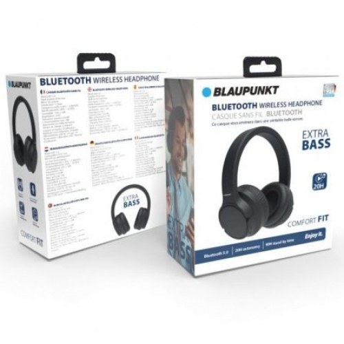 Auriculares Inalámbricos Blaupunkt BLP4120/ con Micrófono/ Bluetooth/ Negros