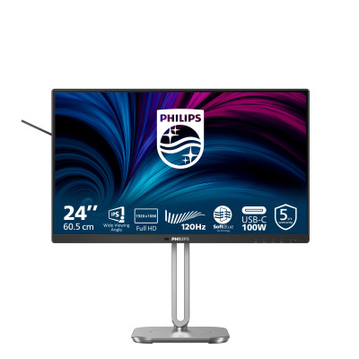 4000 series 24B2U4301/00 pantalla para PC 60,5 cm (23.8) 1920 x 1080 Pixeles Full HD LCD Gris