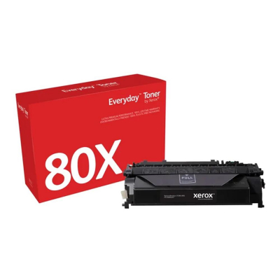 Toner xerox everyday compatible con hp 80x (cf280x) negro