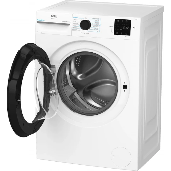Lavadora Beko BM3WFU3721WB, 7 kg, 1200 rpm, clase A, blanco - imagen 8