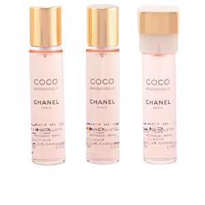 COCO MADEMOISELLE eau de toilette twist & spray 3 recargas 3 x 20 ml